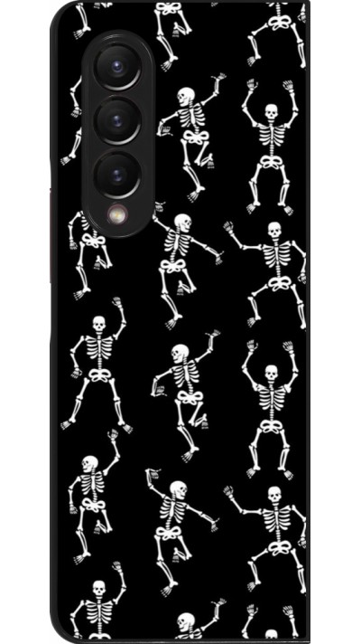 Samsung Galaxy Z Fold3 5G Case Hülle - Halloween 2024 dancing skeleton