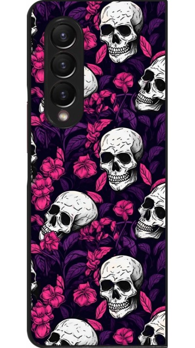 Samsung Galaxy Z Fold3 5G Case Hülle - Halloween 2024 romantic skulls