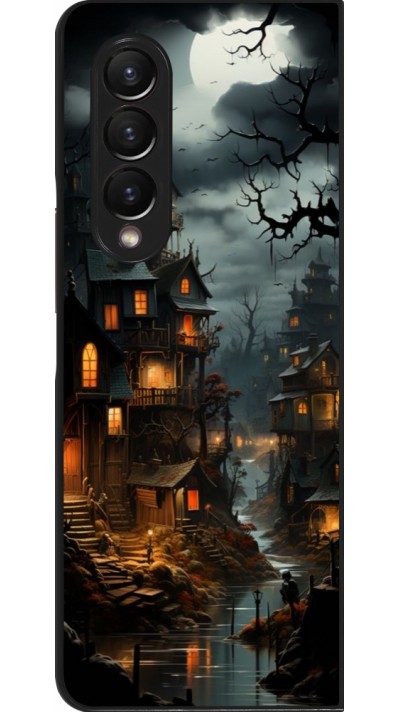 Samsung Galaxy Z Fold3 5G Case Hülle - Halloween 2024 scary town