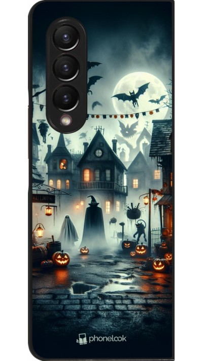 Samsung Galaxy Z Fold3 5G Case Hülle - Halloween Spukstadt