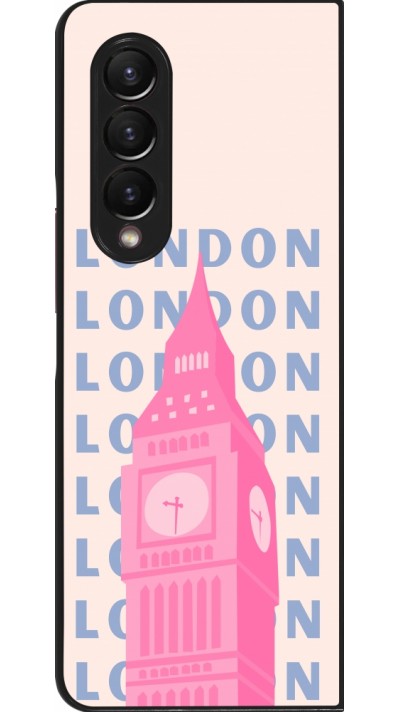 Samsung Galaxy Z Fold3 5G Case Hülle - London Pink Print