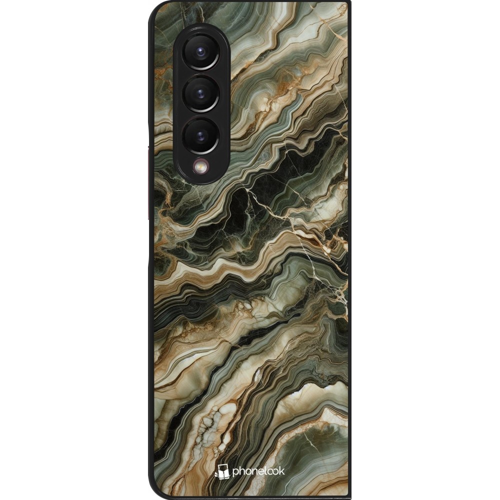 Samsung Galaxy Z Fold3 5G Case Hülle - Oliv Marmor