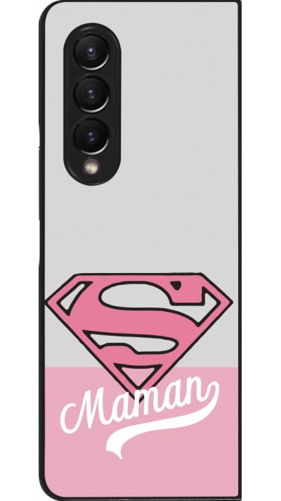 Samsung Galaxy Z Fold3 5G Case Hülle - Mom 2024 Super hero maman