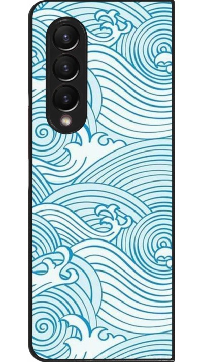 Samsung Galaxy Z Fold3 5G Case Hülle - Ocean Waves