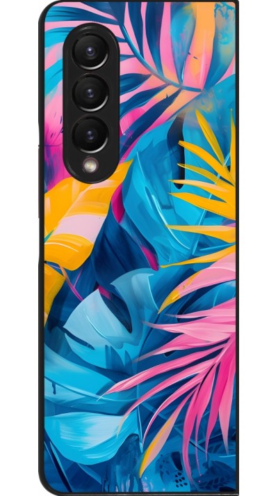 Samsung Galaxy Z Fold3 5G Case Hülle - Palms Blue