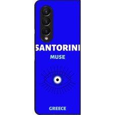 Samsung Galaxy Z Fold3 5G Case Hülle - Pop Summer Destination Santorini