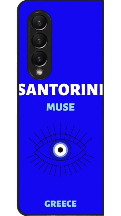 Samsung Galaxy Z Fold3 5G Case Hülle - Pop Summer Destination Santorini