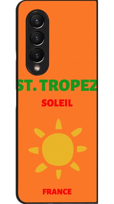 Samsung Galaxy Z Fold3 5G Case Hülle - Pop Summer Destination St-Tropez