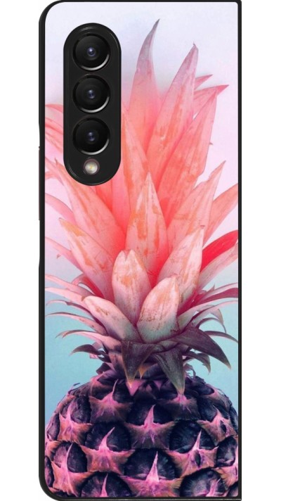 Samsung Galaxy Z Fold3 5G Case Hülle - Purple Pink Pineapple