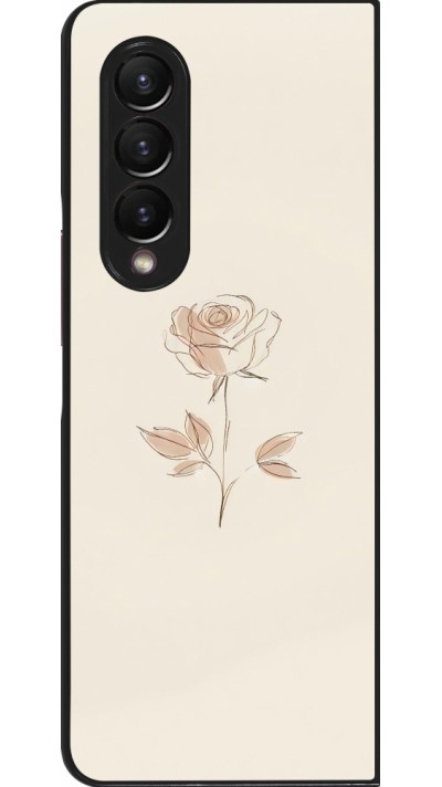 Samsung Galaxy Z Fold3 5G Case Hülle - Rosa Sand Minimalistisch