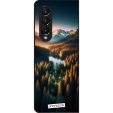 Samsung Galaxy Z Fold3 5G Case Hülle - Sonnenuntergang Waldsee