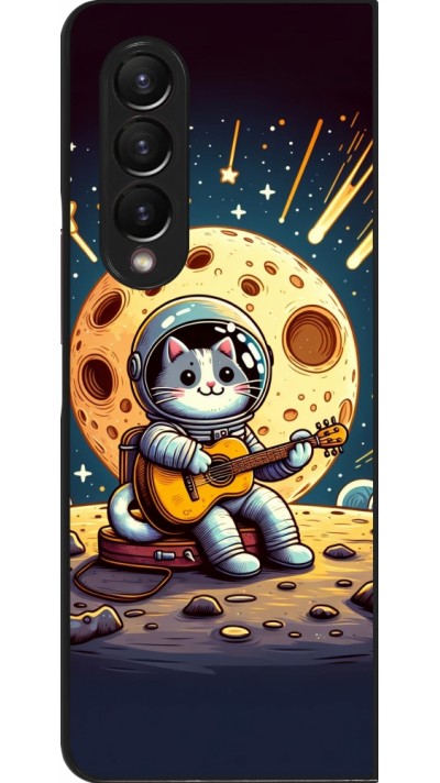 Samsung Galaxy Z Fold4 Case Hülle - AstroKatze RockMond