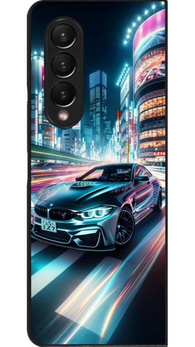 Samsung Galaxy Z Fold4 Case Hülle - BMW M4 Tokio Nacht