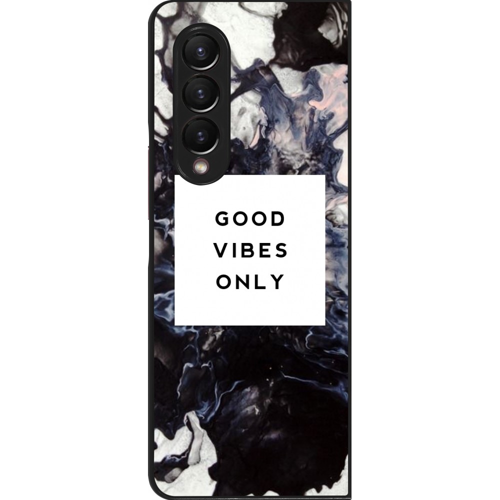 Samsung Galaxy Z Fold4 Case Hülle - Marble Good Vibes Only