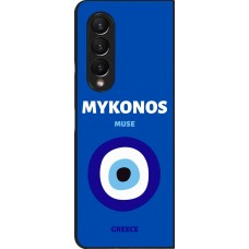 Samsung Galaxy Z Fold4 Case Hülle - Pop Summer Destination Mykonos