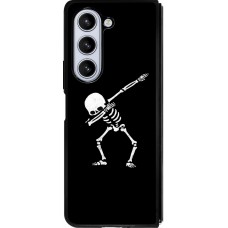 Samsung Galaxy Z Fold5 Case Hülle - Silikon schwarz Halloween 19 09