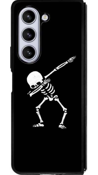 Samsung Galaxy Z Fold5 Case Hülle - Silikon schwarz Halloween 19 09