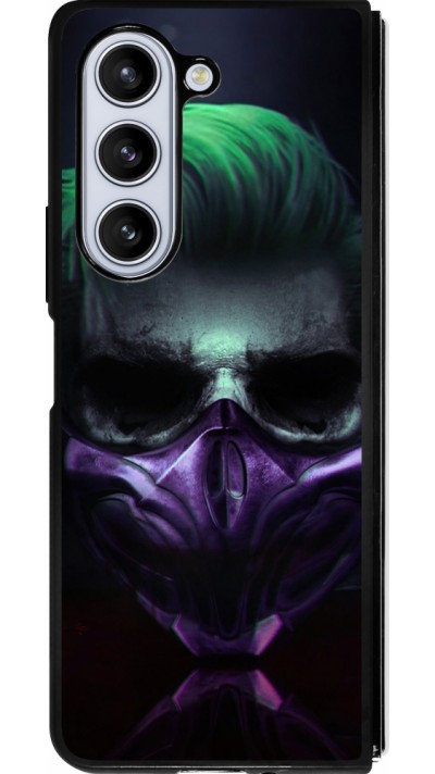 Samsung Galaxy Z Fold5 Case Hülle - Silikon schwarz Halloween 20 21