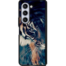 Samsung Galaxy Z Fold5 Case Hülle - Silikon schwarz Incredible Lion