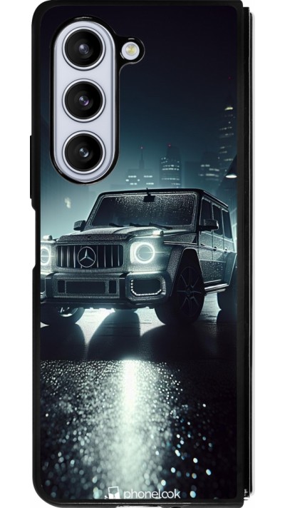 Samsung Galaxy Z Fold5 Case Hülle - Silikon schwarz Mercedes G AMG Nacht