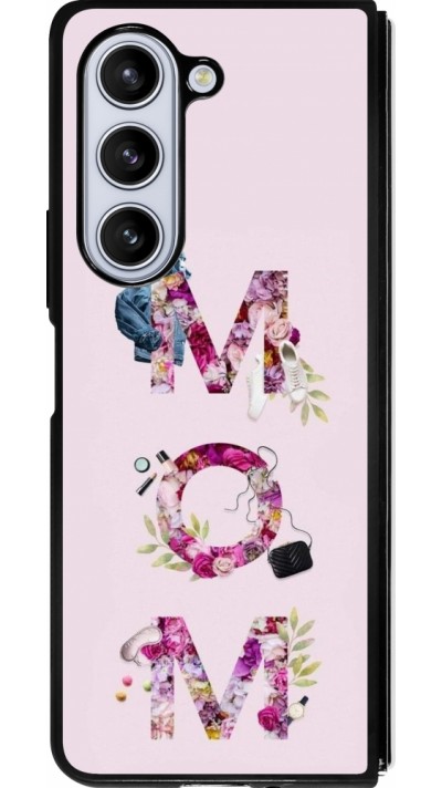 Samsung Galaxy Z Fold5 Case Hülle - Silikon schwarz Mom 2024 girly mom