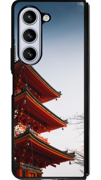 Samsung Galaxy Z Fold5 Case Hülle - Silikon schwarz Spring 23 Japan