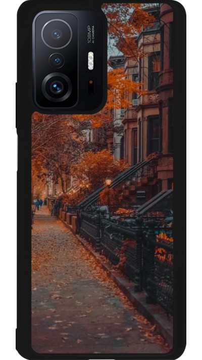 Xiaomi 11T Case Hülle - Silikon schwarz Autumn 2024 city