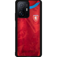 Xiaomi 11T Case Hülle - Silikon schwarz Tschechische Republik personalisierbares Fussballtrikot