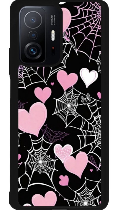 Xiaomi 11T Case Hülle - Silikon schwarz Halloween 2024 girly