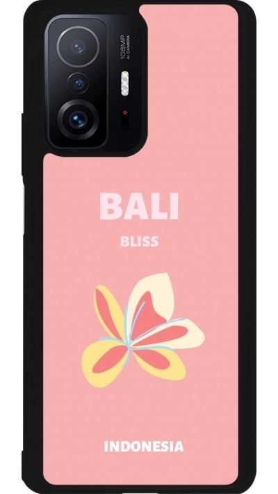 Coque Xiaomi 11T - Silicone rigide noir Pop Summer Destination Bali