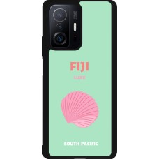 Coque Xiaomi 11T - Silicone rigide noir Pop Summer Destination Fiji