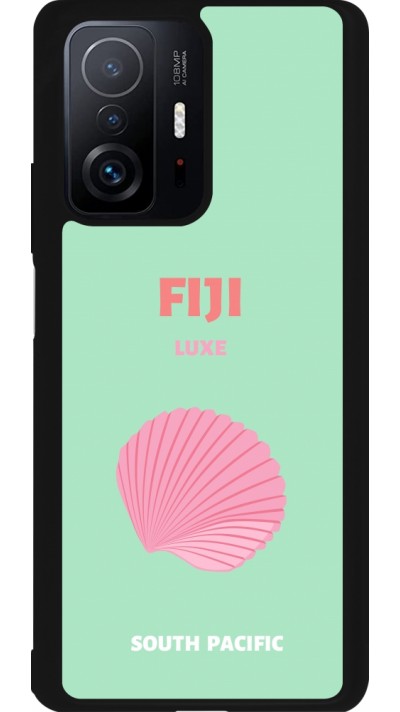 Coque Xiaomi 11T - Silicone rigide noir Pop Summer Destination Fiji