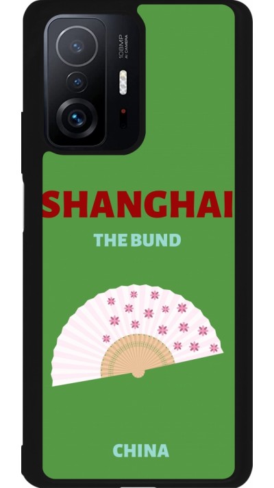 Coque Xiaomi 11T - Silicone rigide noir Pop Summer Destination Shanghai