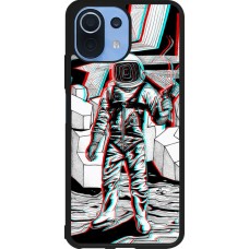 Xiaomi Mi 11 Lite 5G Case Hülle - Silikon schwarz Anaglyph Astronaut