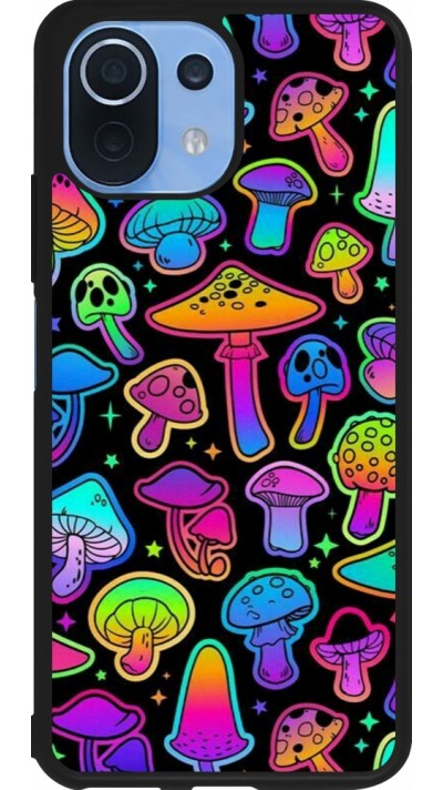 Xiaomi Mi 11 Lite 5G Case Hülle - Silikon schwarz Autumn 2024 magic mushrooms