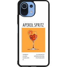 Xiaomi Mi 11 Lite 5G Case Hülle - Silikon schwarz Cocktail Rezept Aperol Spritz