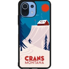 Xiaomi Mi 11 Lite 5G Case Hülle - Silikon schwarz Crans-Montana Cabane