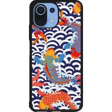 Xiaomi Mi 11 Lite 5G Case Hülle - Silikon schwarz Easter 2023 japanese fish