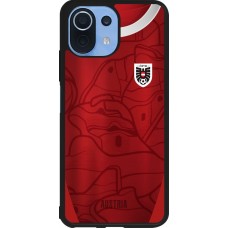 Xiaomi Mi 11 Lite 5G Case Hülle - Silikon schwarz Austria personalisierbares Fussballtrikot