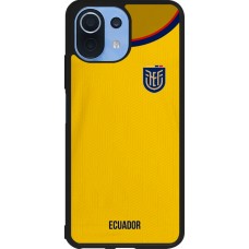 Xiaomi Mi 11 Lite 5G Case Hülle - Silikon schwarz Ecuador 2022 Fußballtrikot