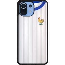 Xiaomi Mi 11 Lite 5G Case Hülle - Silikon schwarz Frankreich Away personalisierbares Fussballtrikot