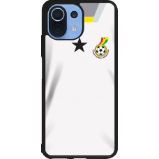 Xiaomi Mi 11 Lite 5G Case Hülle - Silikon schwarz Ghana 2022 personalisierbares Fussballtrikot