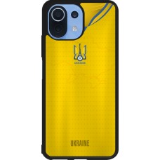 Xiaomi Mi 11 Lite 5G Case Hülle - Silikon schwarz Fussballtrikot Ukraine