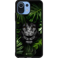 Xiaomi Mi 11 Lite 5G Case Hülle - Silikon schwarz Forest Lion