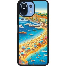 Xiaomi Mi 11 Lite 5G Case Hülle - Silikon schwarz French Riviera People