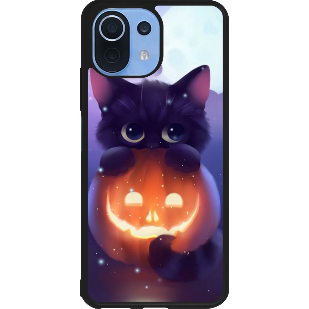 Xiaomi Mi 11 Lite 5G Case Hülle - Silikon schwarz Halloween 17 15