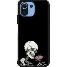 Xiaomi Mi 11 Lite 5G Case Hülle - Silikon schwarz Halloween 2023 rose and skeleton