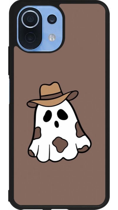 Xiaomi Mi 11 Lite 5G Case Hülle - Silikon schwarz Halloween 2024 cowboy ghost