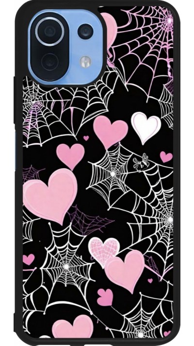 Xiaomi Mi 11 Lite 5G Case Hülle - Silikon schwarz Halloween 2024 girly