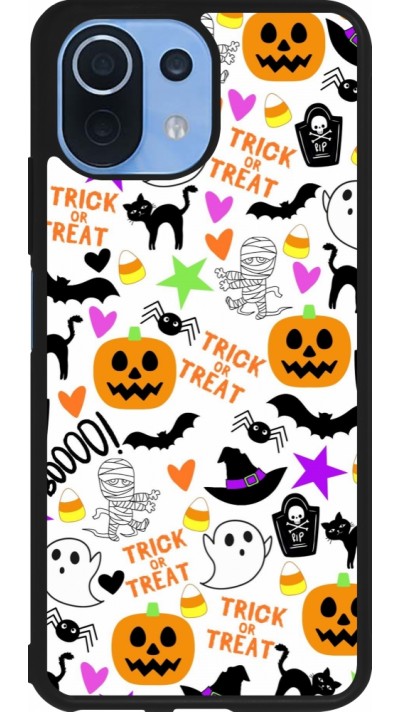 Xiaomi Mi 11 Lite 5G Case Hülle - Silikon schwarz Halloween 2024 trick or treat